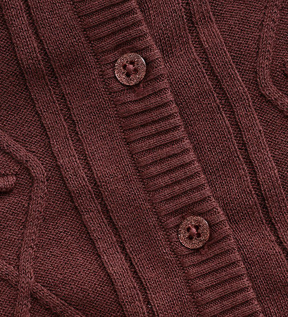 Minymo Cardigan - Strik - Rose Brown