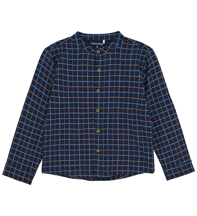 Minymo Natskjorte - AOP - Parisian Night