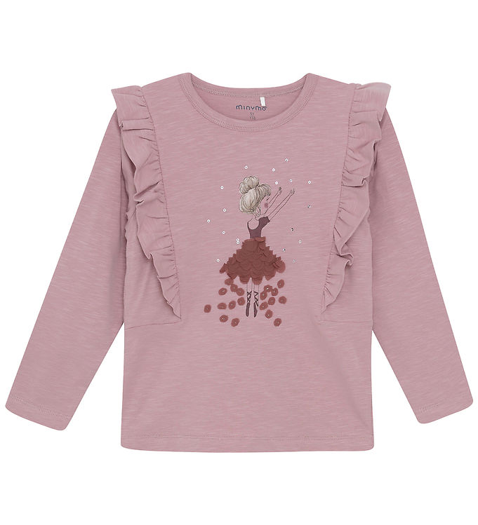 Minymo Bluse - Woodrose