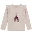 Minymo Bluse - Smoke Gray Minymo Bluse - Smoke Gray