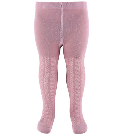 Minymo Strømpebukser - Strik - 2-pak - Woodrose