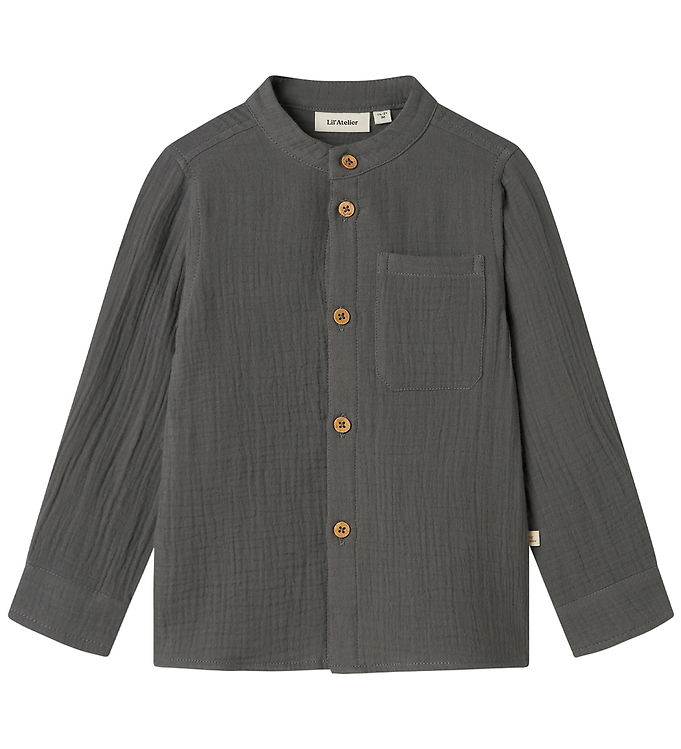 Lil' Atelier Skjorte - NmmLoros - Poppy Seed