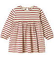 Lil' Atelier Kjole - NmfLima - Turtledove/Red Dahlia Lil' Atelier Kjole - NmfLima - Turtledove/Red Dahlia
