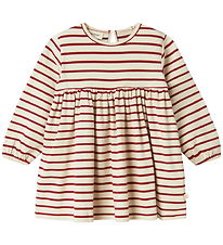 Lil' Atelier Kjole - NmfLima - Turtledove/Red Dahlia Lil' Atelier Kjole - NmfLima - Turtledove/Red Dahlia