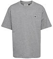 Hummel T-shirt - hmlJR - Gråmeleret Hummel T-shirt - hmlJR - Gråmeleret