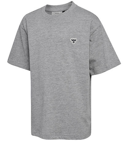 Hummel T-shirt - hmlJR - Gråmeleret