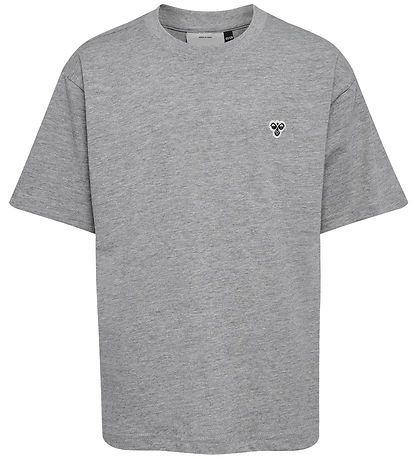 Hummel T-shirt - hmlJR - Gråmeleret