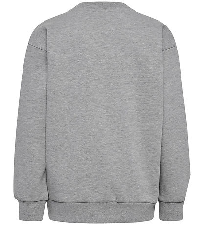 Hummel Sweatshirt - hmlJR - Gråmeleret