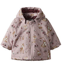 Name It Vinterjakke - NbfMaxi - Violet Ice/BAMBI Name It Vinterjakke - NbfMaxi - Violet Ice/BAMBI