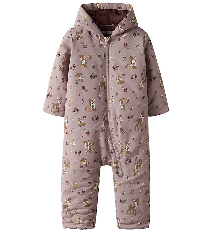 Name It Flyverdragt - NbfMaxi - Violet Ice/BAMBI