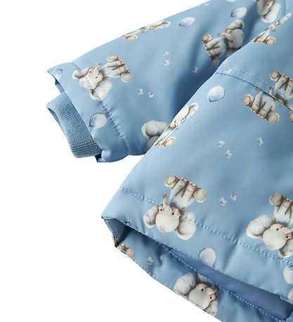 Name It Vinterjakke - NbmMax - Rain Washed/ELEPHANT