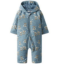 Name It Flyverdragt - NbmMax - Rain Washed/ELEPHANT Name It Flyverdragt - NbmMax - Rain Washed/ELEPHANT