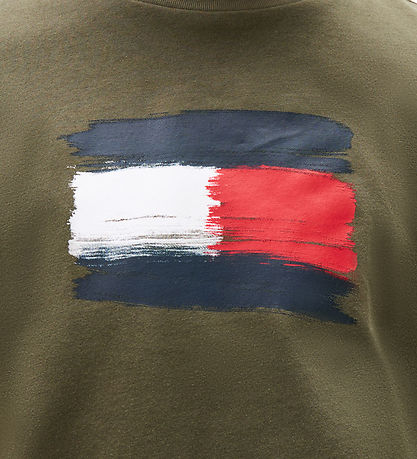 Tommy Hilfiger T-shirt - Flag Archive - Pewter Green