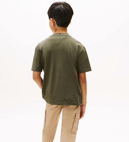 Tommy Hilfiger T-shirt - Flag Archive - Pewter Green