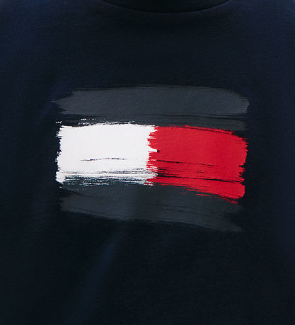 Tommy Hilfiger T-shirt - Flag Archive - Dark Night Navy