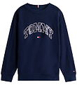 Tommy Hilfiger Sweatshirt - Varsity - Dark Night Navy Tommy Hilfiger Sweatshirt - Varsity - Dark Night Navy