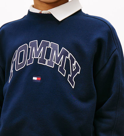 Tommy Hilfiger Sweatshirt - Varsity - Dark Night Navy