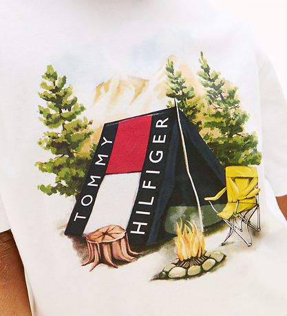 Tommy Hilfiger T-shirt - Camp Tommy - White