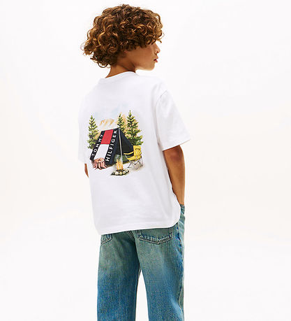 Tommy Hilfiger T-shirt - Camp Tommy - White