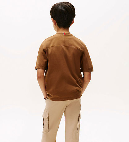 Tommy Hilfiger T-shirt - Varsity - Pecan Nut