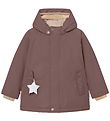 Mini A Ture Vinterjakke - MatWally Fleece - Peppercorn Plum Mini A Ture Vinterjakke - MatWally Fleece - Peppercorn Plum