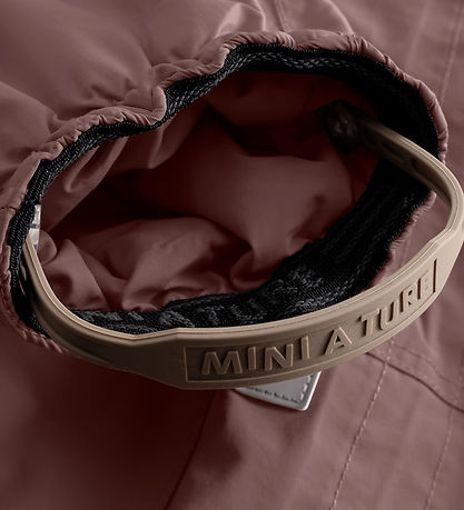 Mini A Ture Flyverdragt - MatWisti Fleece - Peppercorn Plum