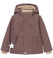 Mini A Ture Vinterjakke - MatBriddine Fleece - Peppercorn Plum Mini A Ture Vinterjakke - MatBriddine Fleece - Peppercorn Plum