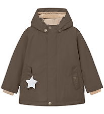 Mini A Ture Vinterjakke - MatWally Fleece - Tarmac green Mini A Ture Vinterjakke - MatWally Fleece - Tarmac green