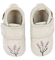 Mikk-Line Hjemmesko - Prewalker Uld - Off White Mikk-Line Hjemmesko - Prewalker Uld - Off White