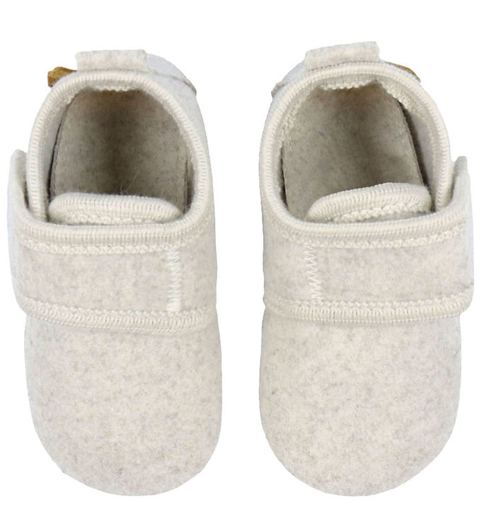 Mikk-Line Hjemmesko - Prewalker Felt - Off White