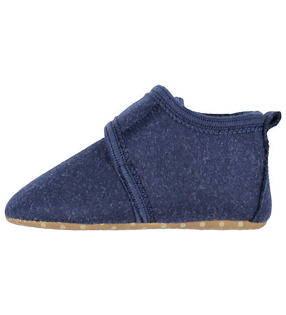 Mikk-Line Hjemmesko - Prewalker Felt - Blue Nights Mikk-Line Hjemmesko - Prewalker Felt - Blue Nights