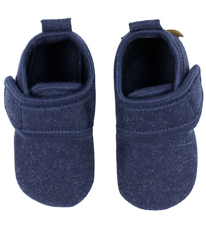 Mikk-Line Hjemmesko - Prewalker Felt - Blue Nights Mikk-Line Hjemmesko - Prewalker Felt - Blue Nights