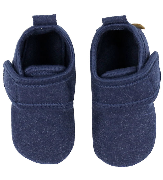 Mikk-Line Hjemmesko - Prewalker Felt - Blue Nights