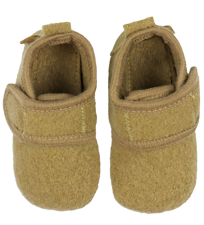 Mikk-Line Hjemmesko - Prewalker Uld - Medal Bronze