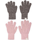 MP Gloves - Wool - Comfy - 2-Pack - Mix Denver/Flour Alt Pink