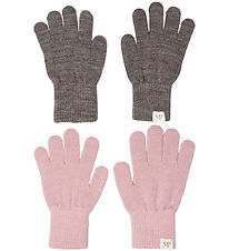 MP Handsker - Uld - Comfy - 2-pak - Mix Denver/Mel Alt Rosa MP Handsker - Uld - Comfy - 2-pak - Mix Denver/Mel Alt Rosa