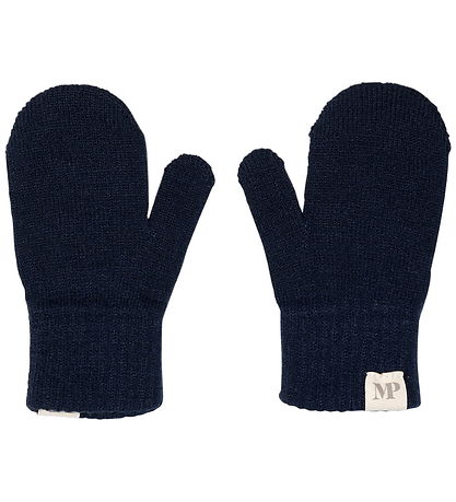 MP Luffer - Comfy - Uld - 2-pak - Mix Lysegråmeleret/Peacoat Blu MP Luffer - Comfy - Uld - 2-pak - Mix Lysegråmeleret/Peacoat Blu