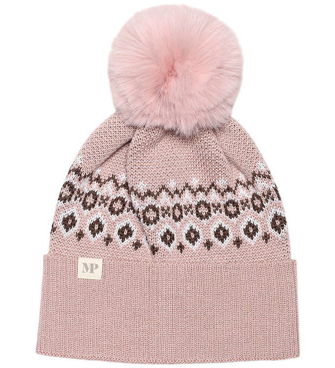 MP Hue - Uld - Torshavn - French Rose m. Mønster