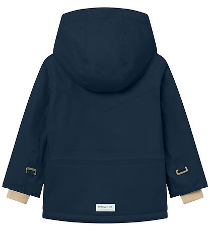 Mini A Ture Vinterjakke - MatWaldo Fleece - Outer space