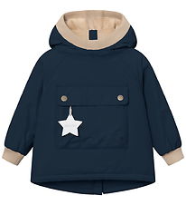 Mini A Ture Vinterjakke - MatBaby Wen Fleece Anorak - Outer Spac Mini A Ture Vinterjakke - MatBaby Wen Fleece Anorak - Outer Spac