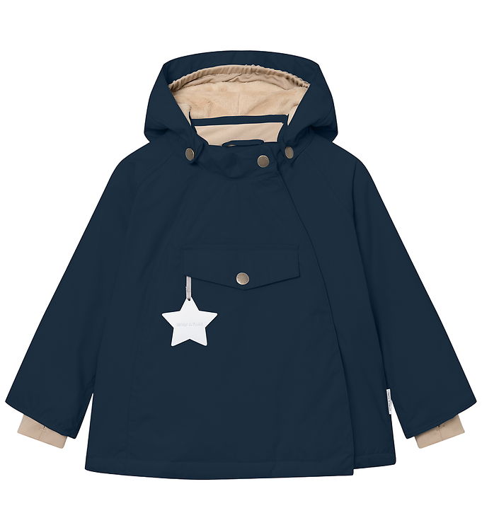 Mini A Ture Vinterjakke - MatWang Fleece - Outer Space
