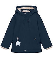 Mini A Ture Vinterjakke - MatAdyanko Fleece - Outer Space Mini A Ture Vinterjakke - MatAdyanko Fleece - Outer Space