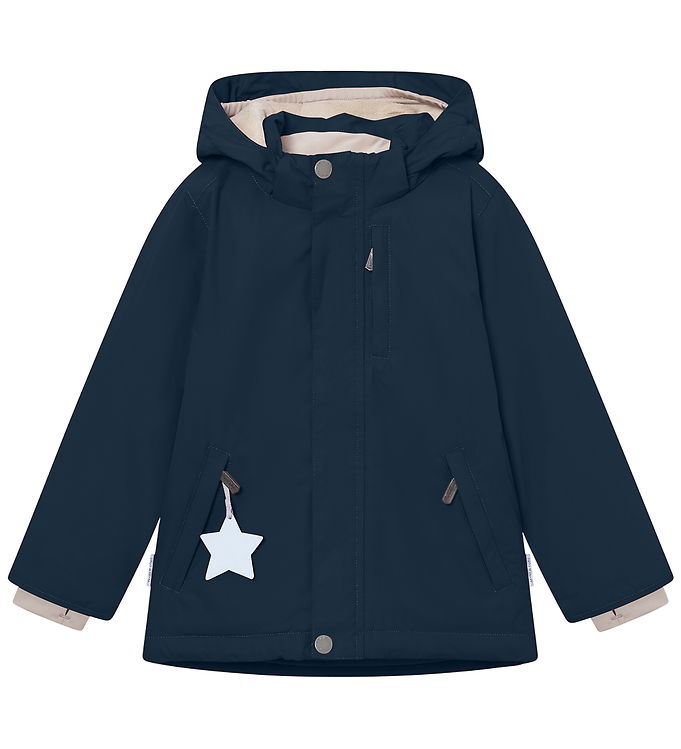 Mini A Ture Vinterjakke - MatAdyanko Fleece - Outer Space