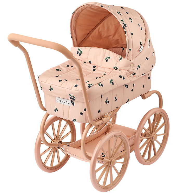 Liewood Dukkeklapvogn - Adaline - Berry/Pale Tuscany