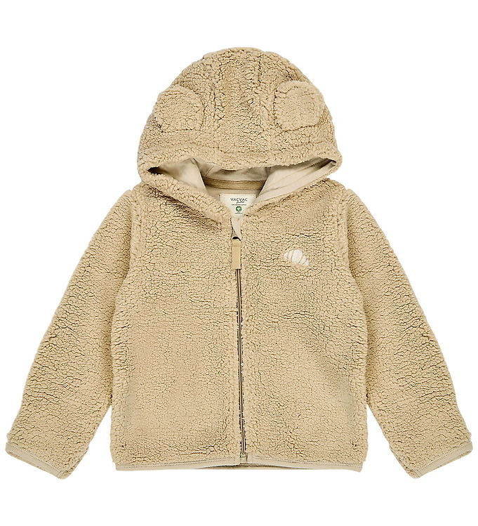 VACVAC Fleecejakke - Peluche - Iced Coffee