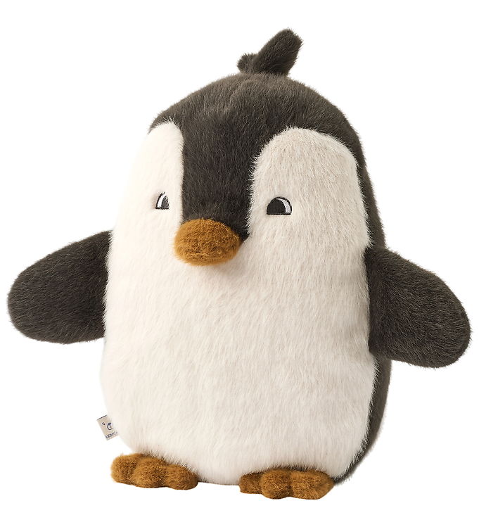 Liewood Bamse - 23 cm - Berto Penguin - Sandy/Dark Grey