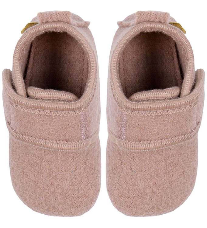 Mikk-Line Hjemmesko - Prewalker Uld - Adobe Rose