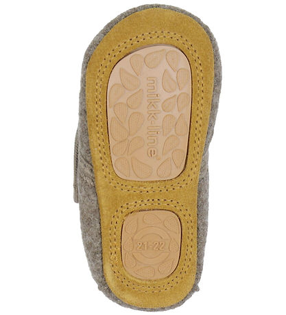 Mikk-Line Hjemmesko - Prewalker Uld -  Melange Denver Mikk-Line Hjemmesko - Prewalker Uld -  Melange Denver