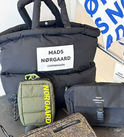 Mads Nørgaard Shopper - Light Ripstop Pillow - Sort