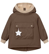Mini A Ture Vinterjakke - MatBaby Wen Fleece Anorak - Chestnut B Mini A Ture Vinterjakke - MatBaby Wen Fleece Anorak - Chestnut B